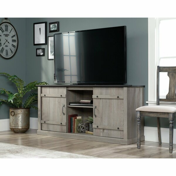 Sauder Entertainment Credenza Mo , Accommodates up to a 70 in. TV weighing 95 lbs 429347